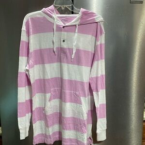 PINK Hoodie Long Sleeve T-shirt “Lake Girl” On Sleeve